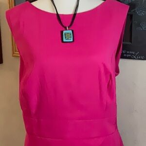 Dress Barn Pink Sleeves Dress